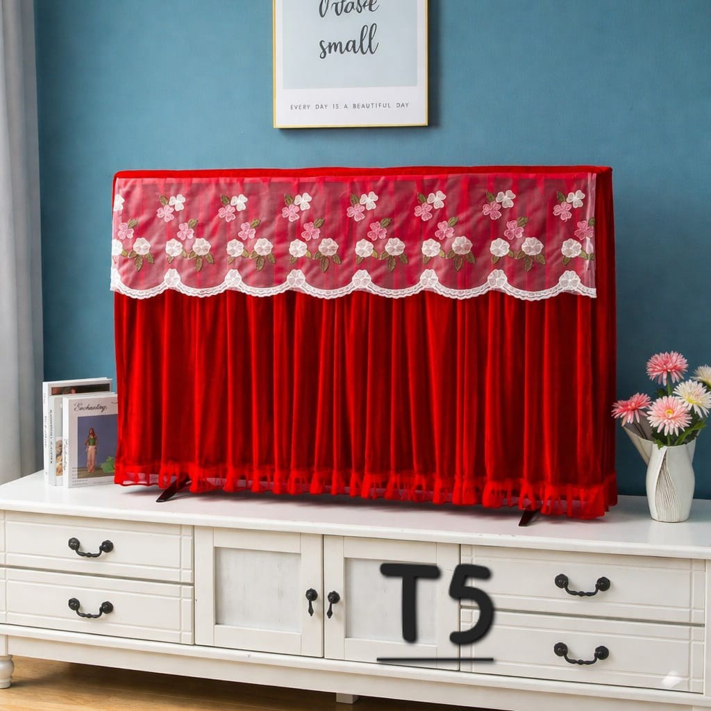 75 inc ″  Dustproof TV Cover for LED/LCD 200 টাকা সমমূল্যের আকর্ষণীয় উপহার রিমোট কাভার ও রিমোট হোল্ডার থ্রি পাচ্ছেন