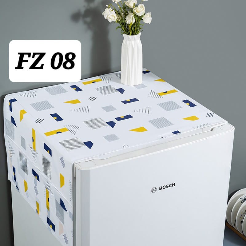 Dustproof Fridge Cover with Storage Bag Home Tool - Waterproof Refrigerator Dust Cover